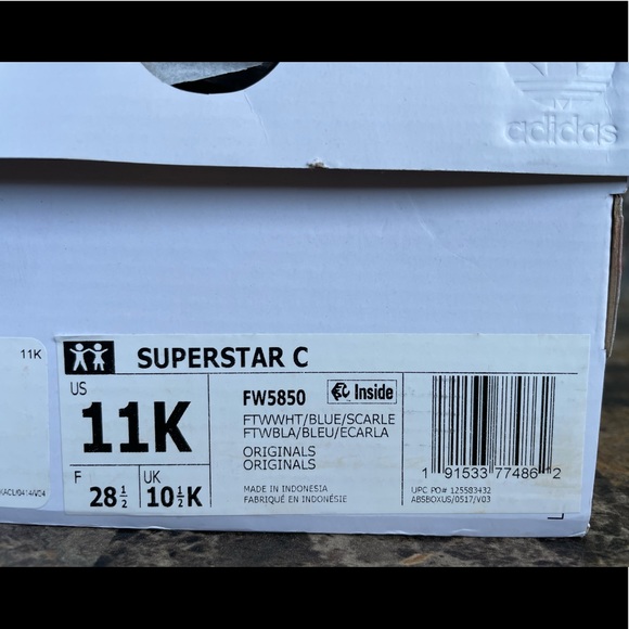 adidas Originals Little Kids Superstar sneakers - Picture 10 of 10